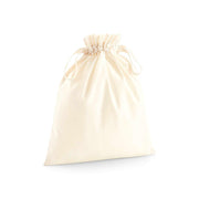 GW118XS Organic Cotton Draw Cord Bag
