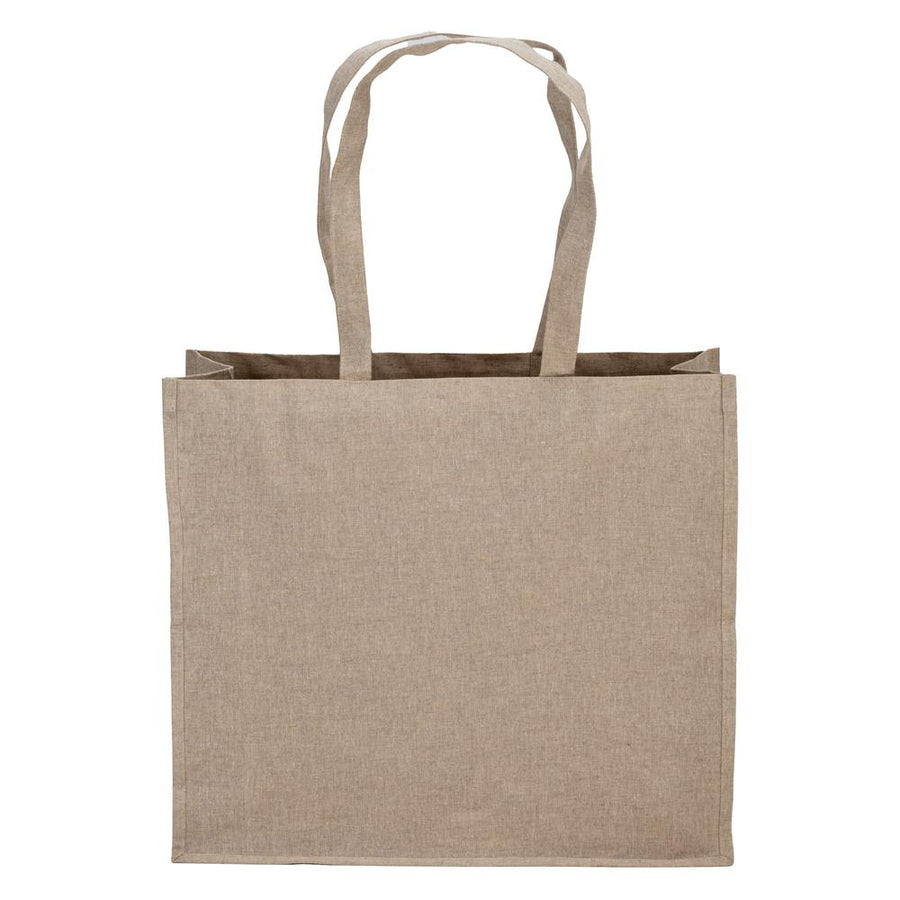 G24139 Shopper in cotone riciclato 120 gr/m² con interno laminato in PP