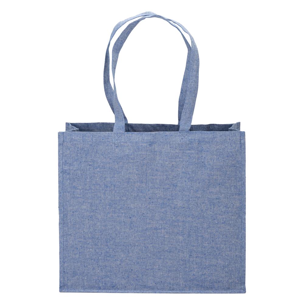 G24139 Shopper in cotone riciclato 120 gr/m² con interno laminato in PP