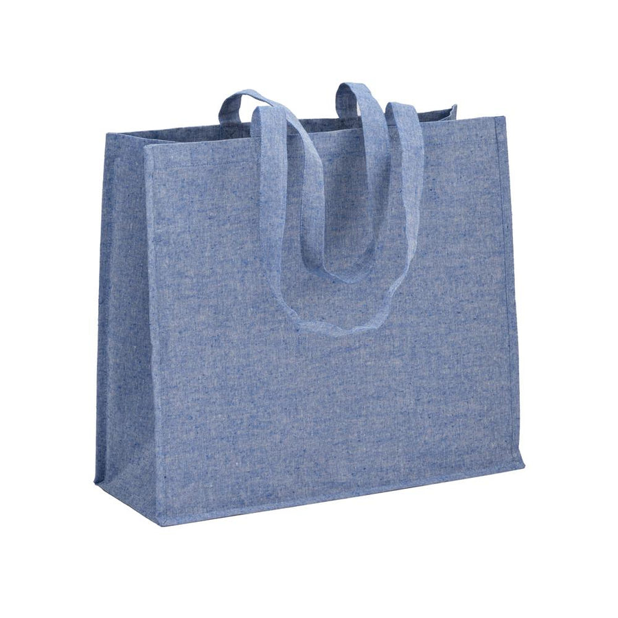 G24139 Shopper in cotone riciclato 120 gr/m² con interno laminato in PP