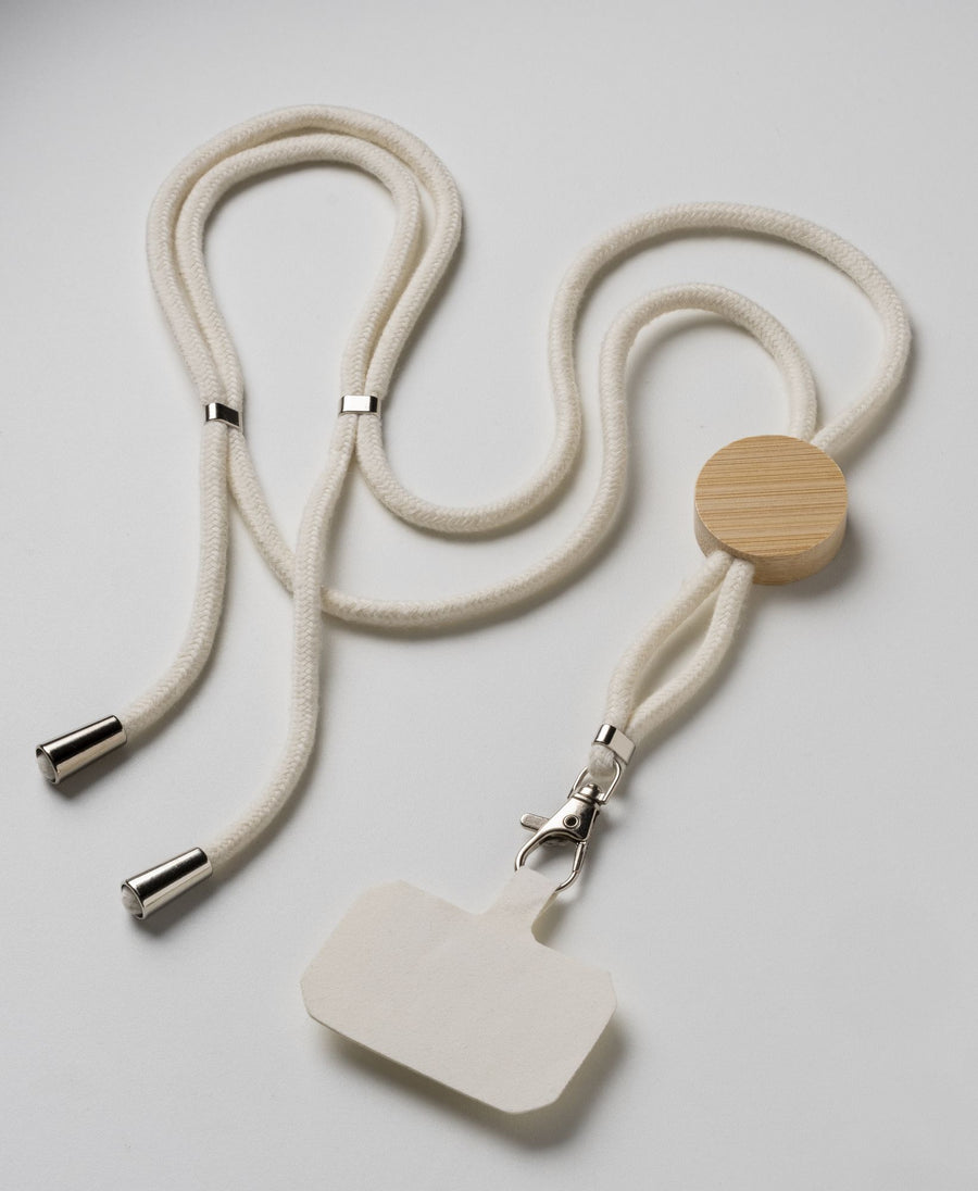 G25416 Cordino porta badge in cotone