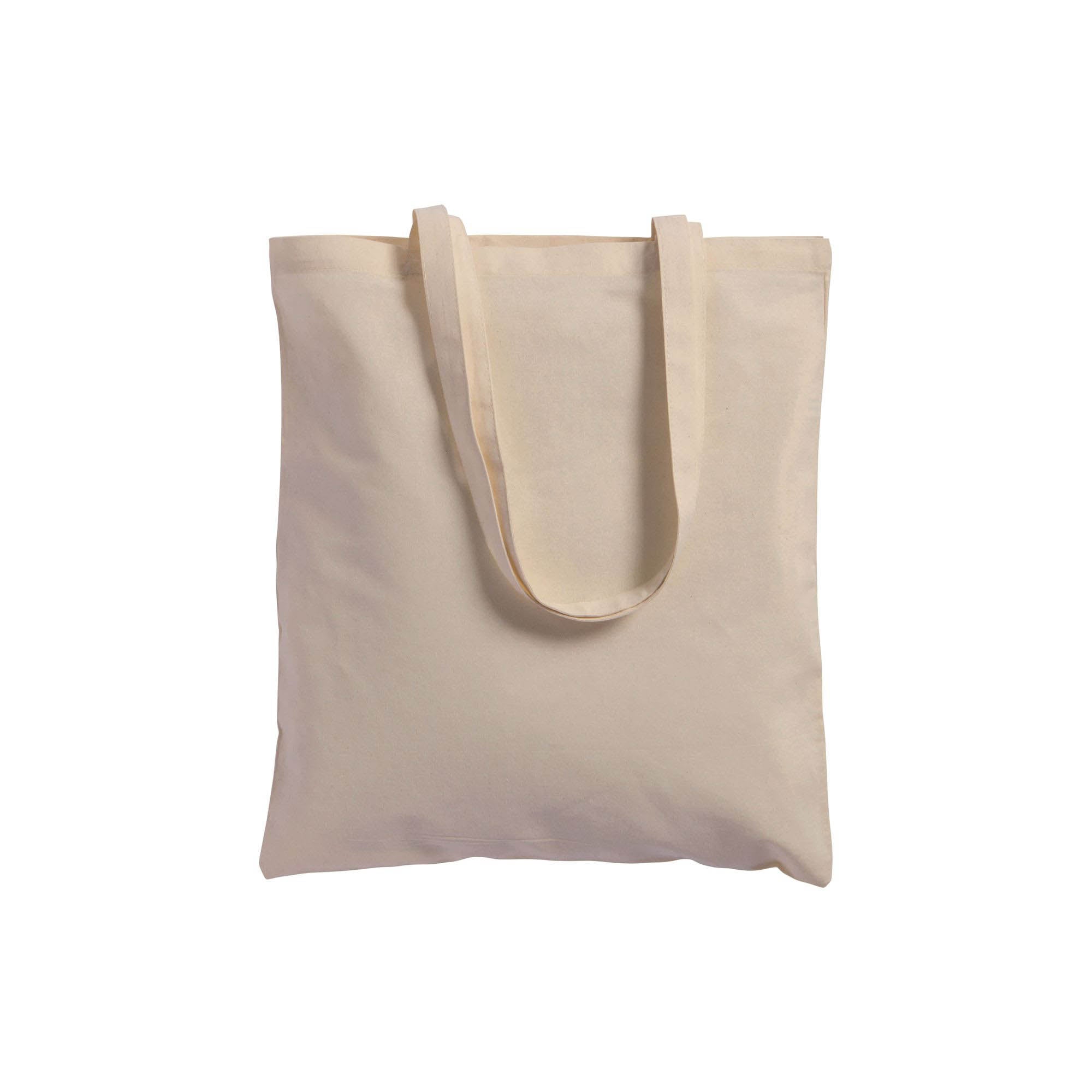 G0710622 Shopper in canvas 280 g/m2, manici lunghi