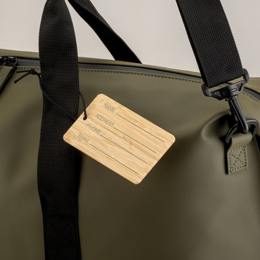G24428 Etichetta porta indirizzo per bagagli in bambÃ¹