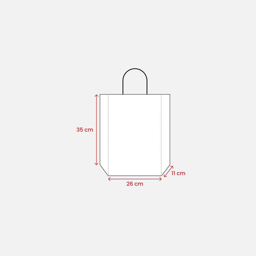 G15125 Shopper Carta Laminata 157 g/m2