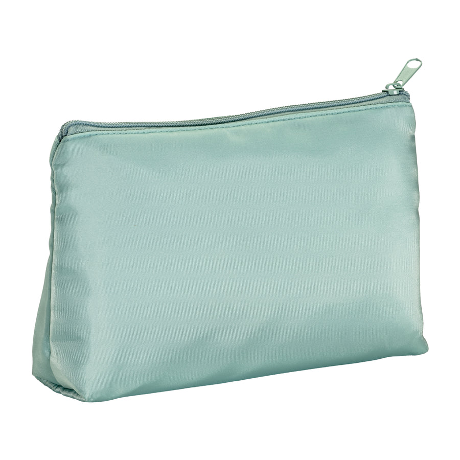G24162 Beauty case in morbido poliestere effetto seta