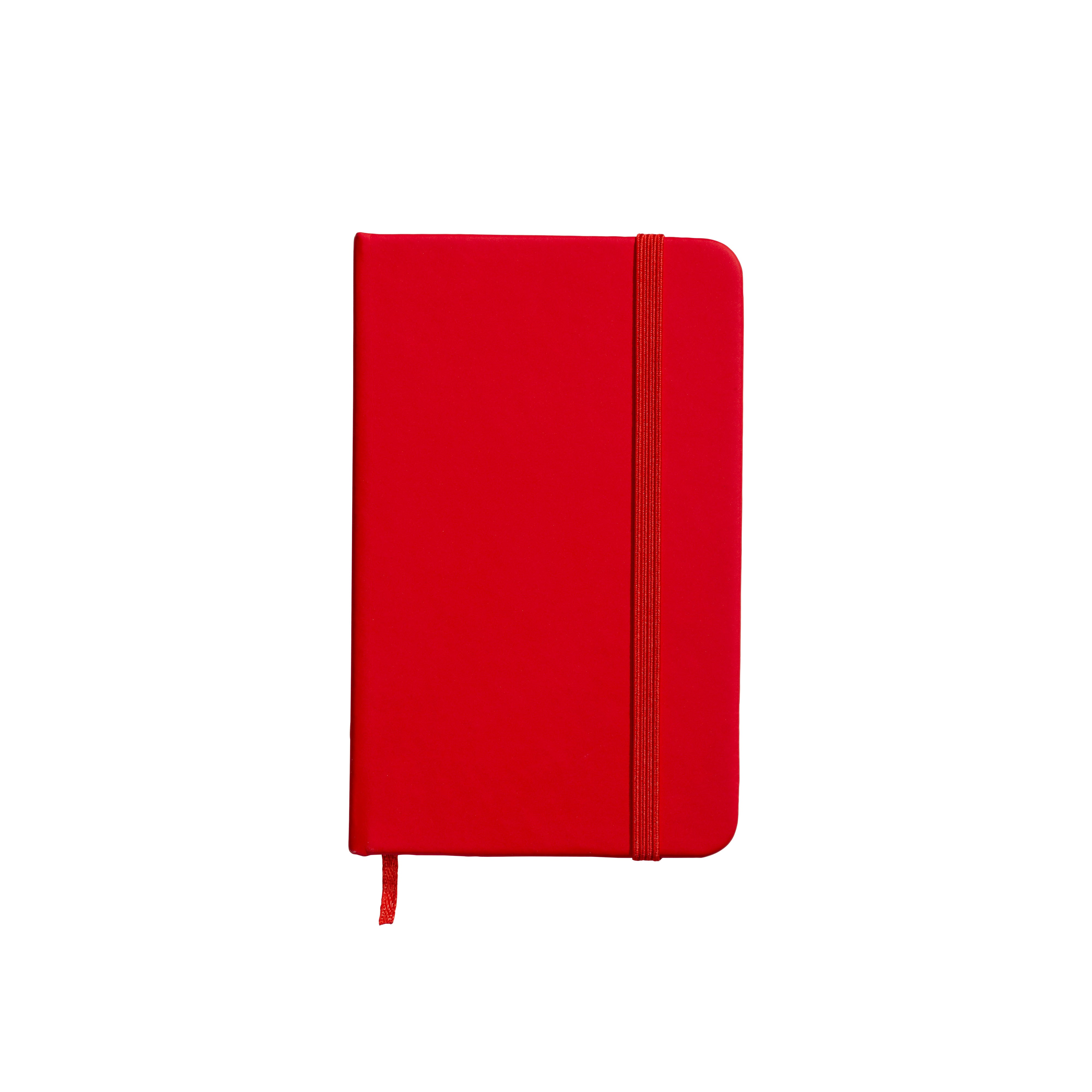 G24416 Quaderno con copertina in PU riciclato con fogli a righe (80 pag.)