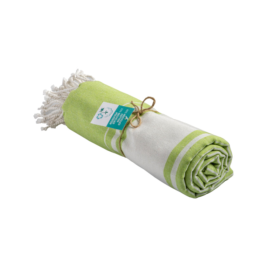 G25430 Telo mare in cotone riciclato da 150 g/m2 certificato GRS