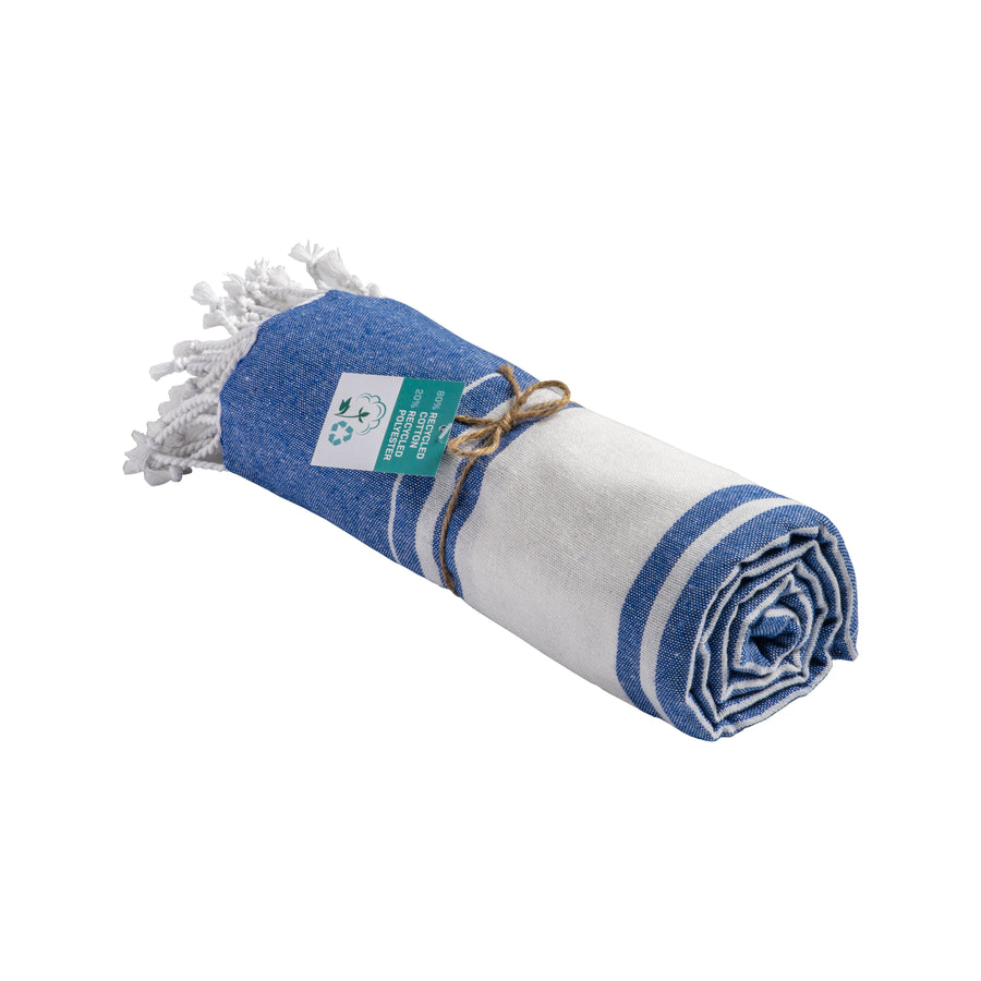 G25430 Telo mare in cotone riciclato da 150 g/m2 certificato GRS