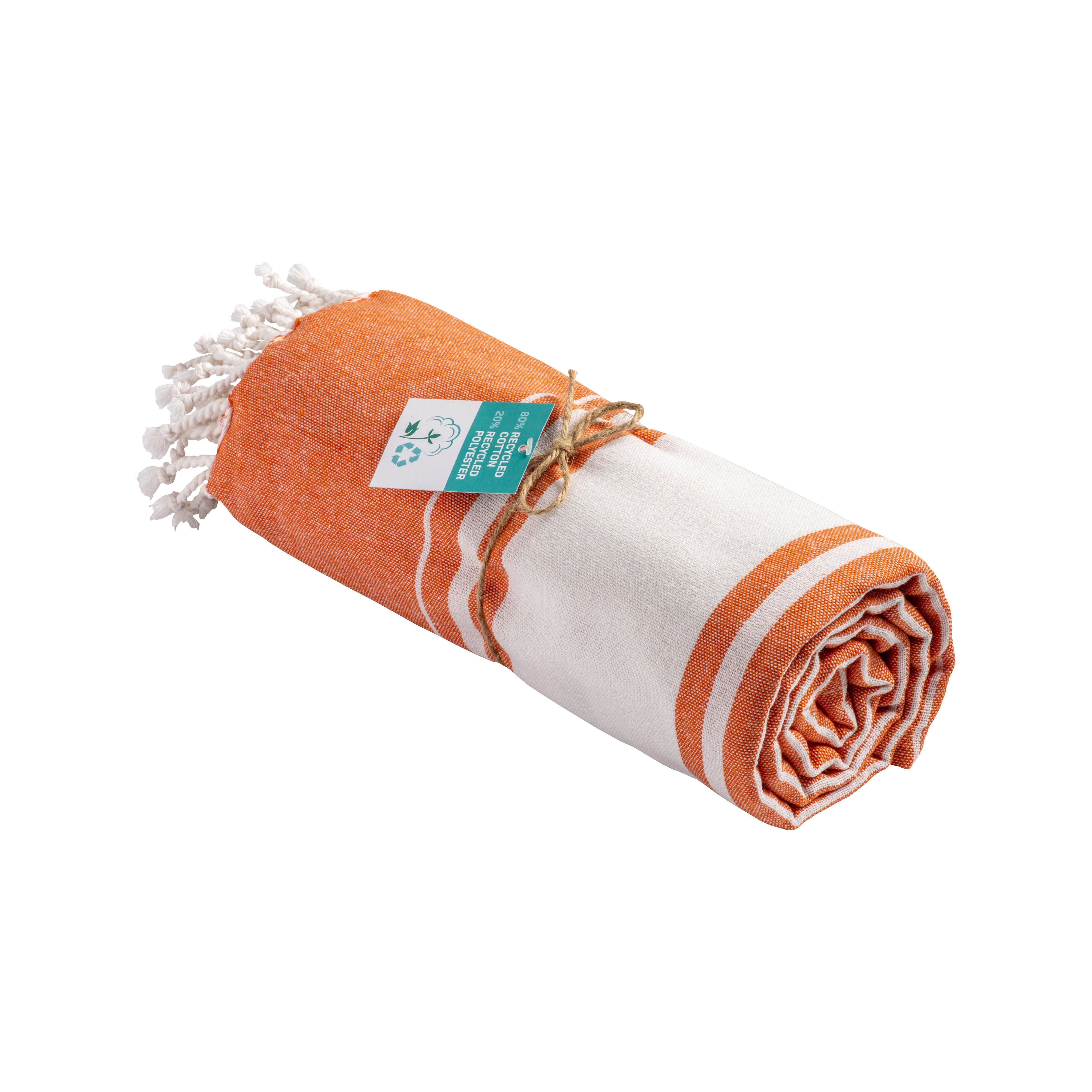 G25430 Telo mare in cotone riciclato da 150 g/m2 certificato GRS