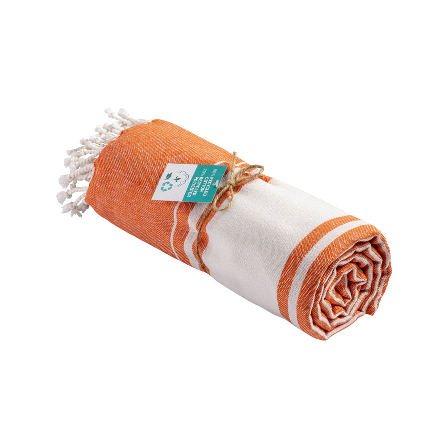 G25430 Telo mare in cotone riciclato da 150 g/m2 certificato GRS