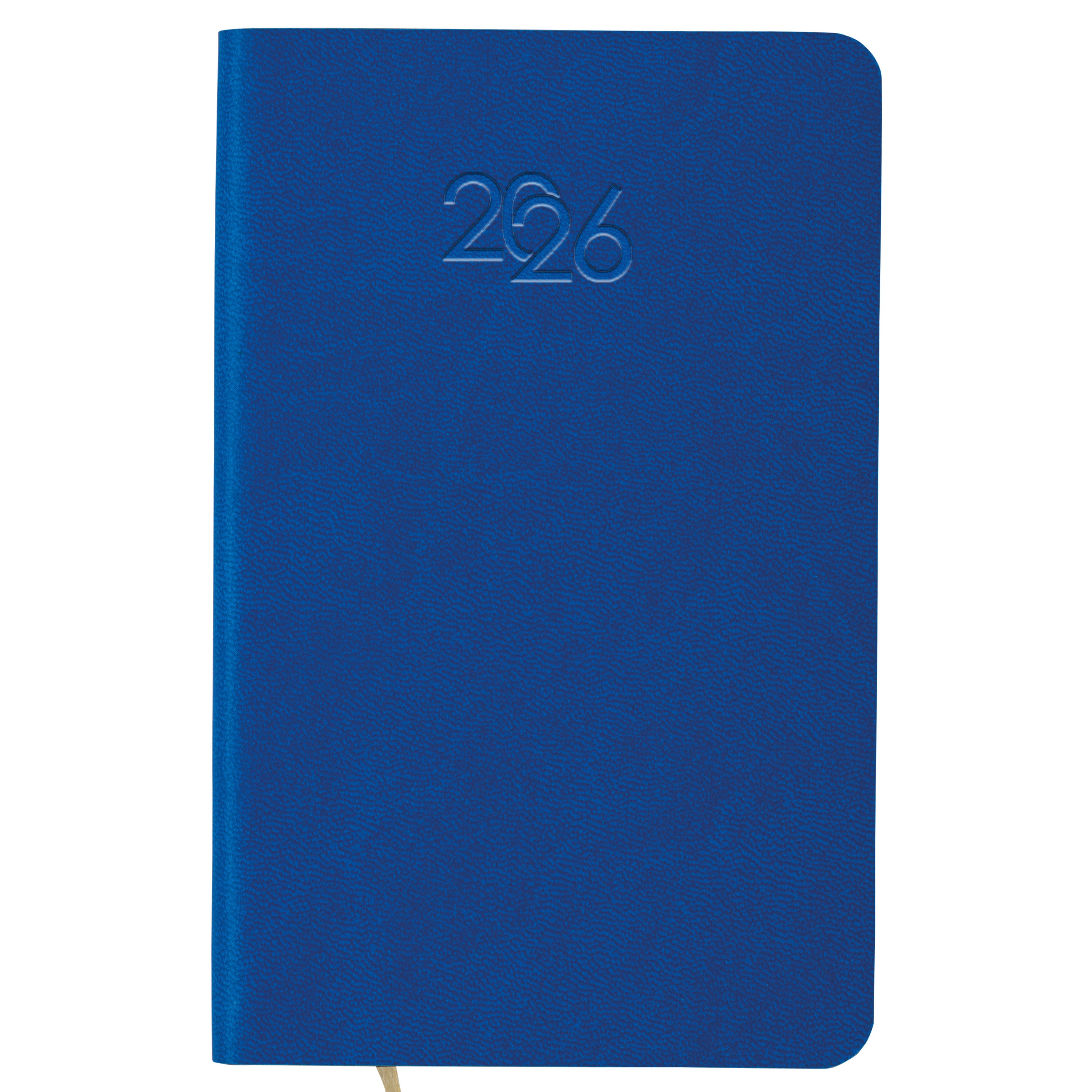 G26745 Agenda tascabile settimanale 2026 con copertina flessibile in PU termovirante