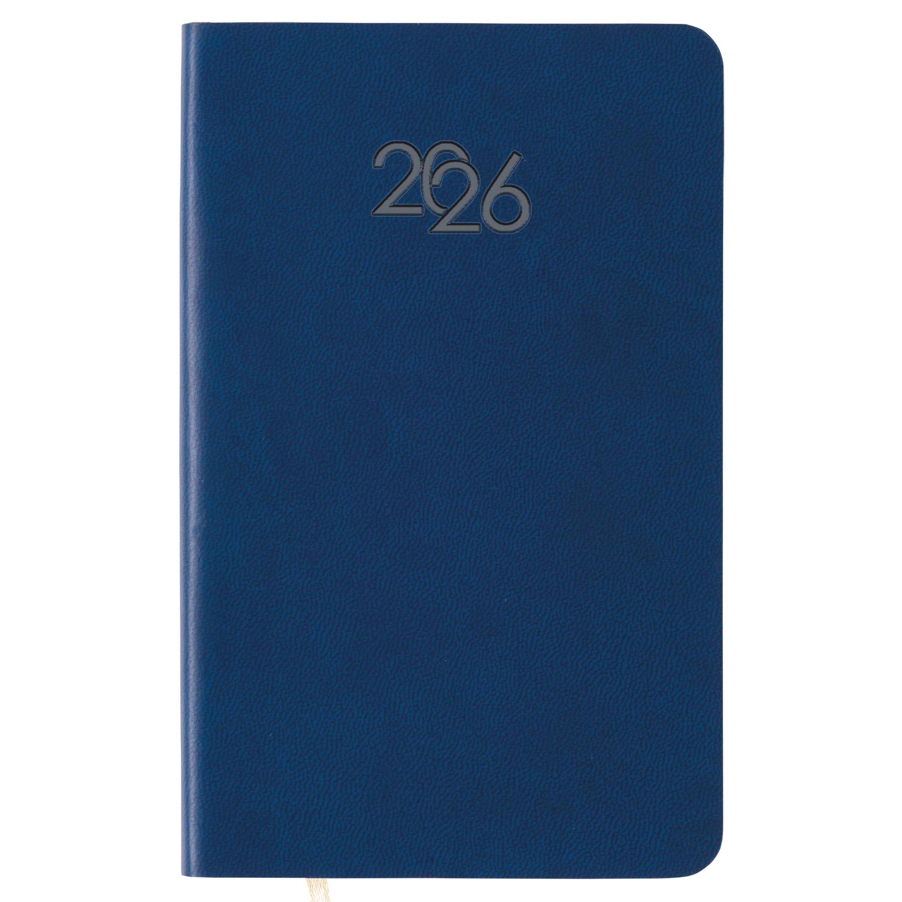 G26745 Agenda tascabile settimanale 2026 con copertina flessibile in PU termovirante