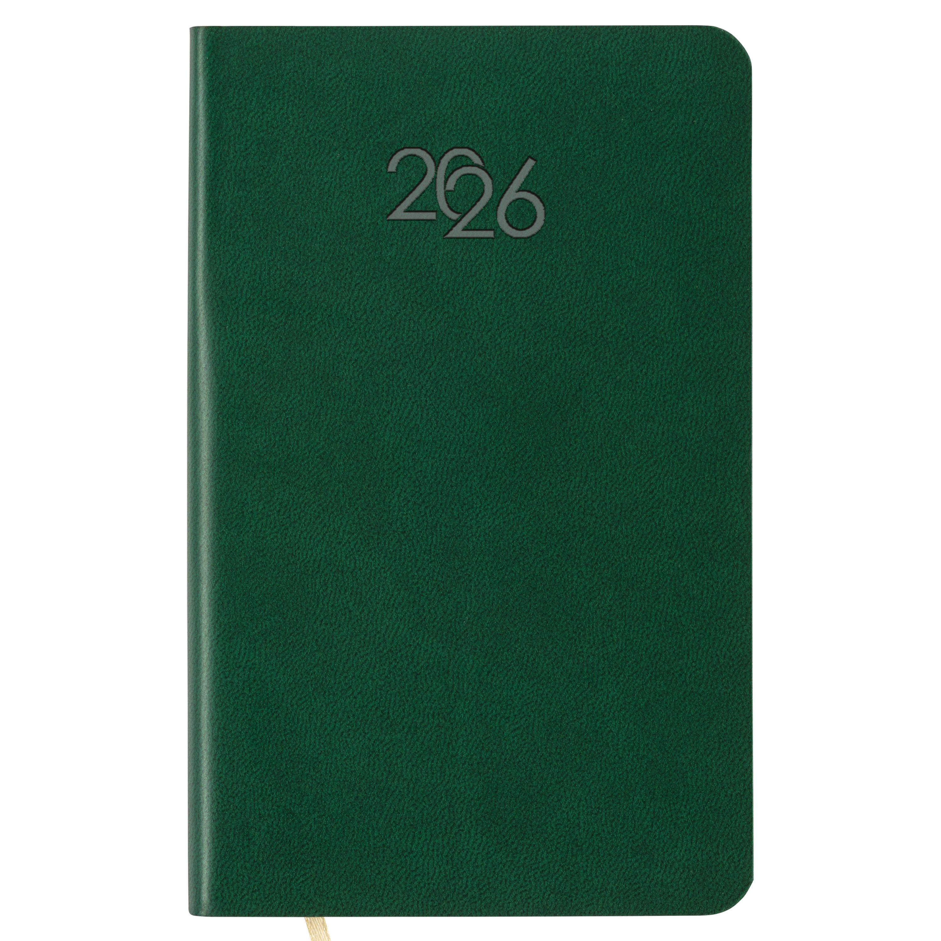 G26745 Agenda tascabile settimanale 2026 con copertina flessibile in PU termovirante