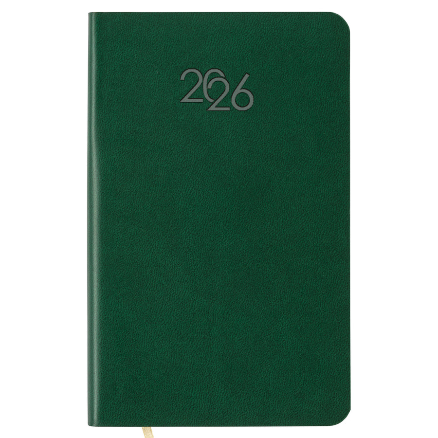 G26745 Agenda tascabile settimanale 2026 con copertina flessibile in PU termovirante