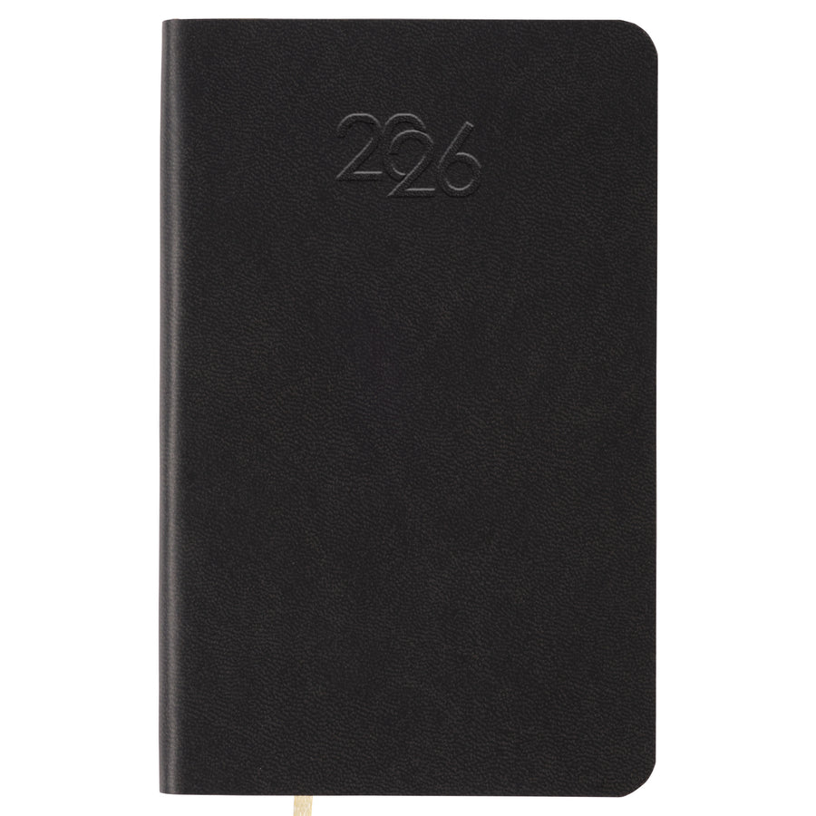 G26745 Agenda tascabile settimanale 2026 con copertina flessibile in PU termovirante