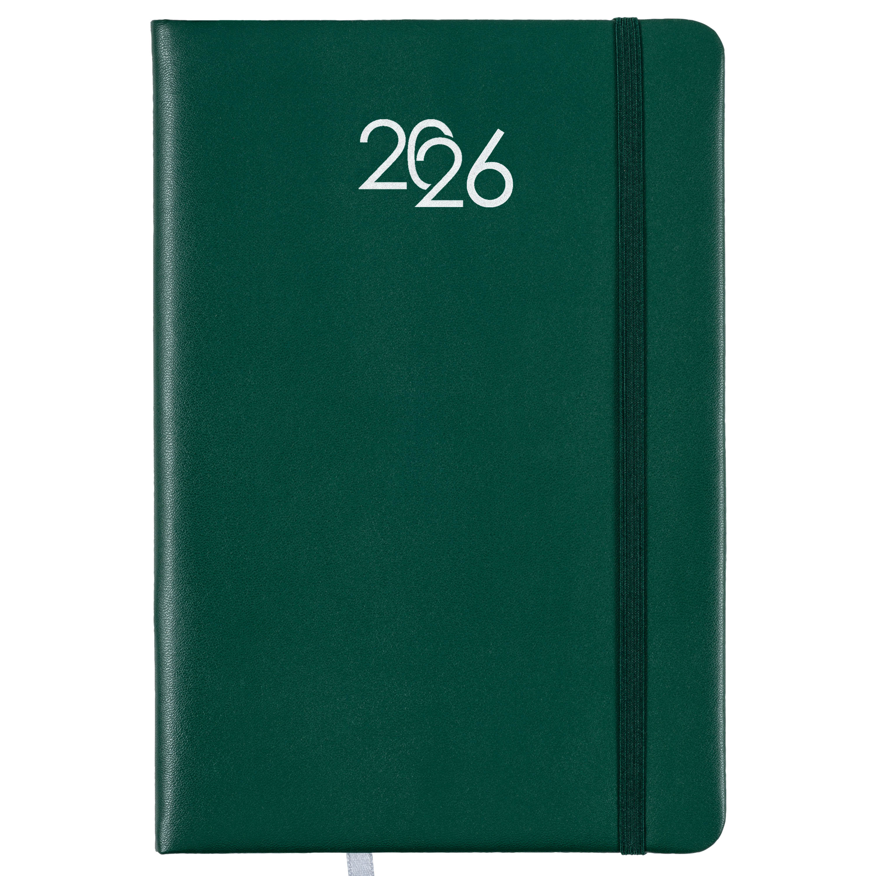 G26752 Agenda giornaliera 2026 con copertina rigida in PU