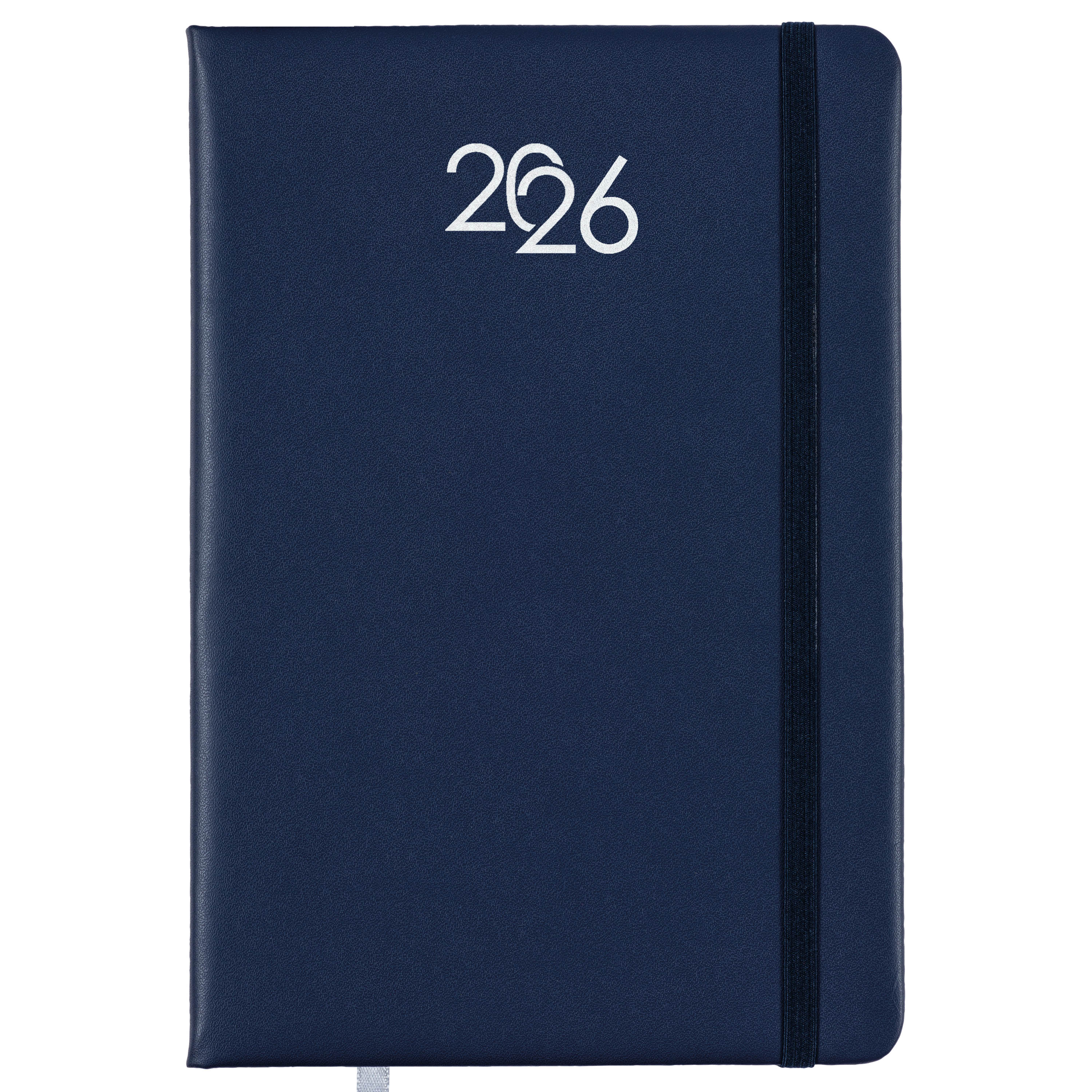 G26752 Agenda giornaliera 2026 con copertina rigida in PU