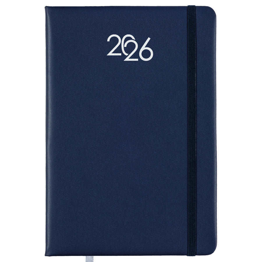 G26752 Agenda giornaliera 2026 con copertina rigida in PU
