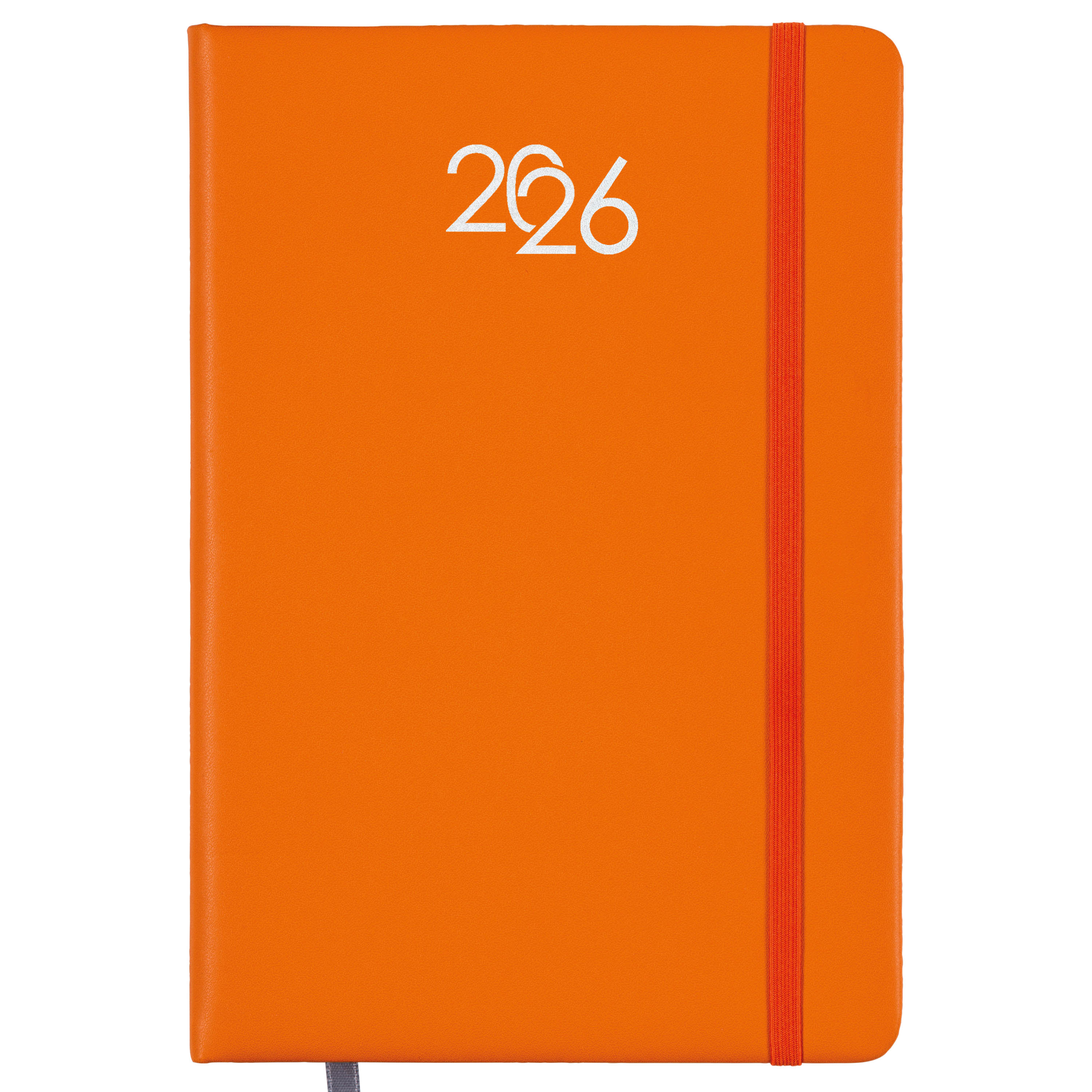 G26752 Agenda giornaliera 2026 con copertina rigida in PU
