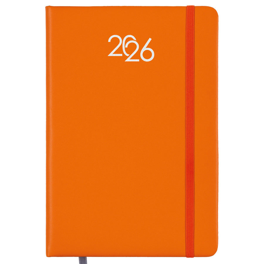 G26752 Agenda giornaliera 2026 con copertina rigida in PU