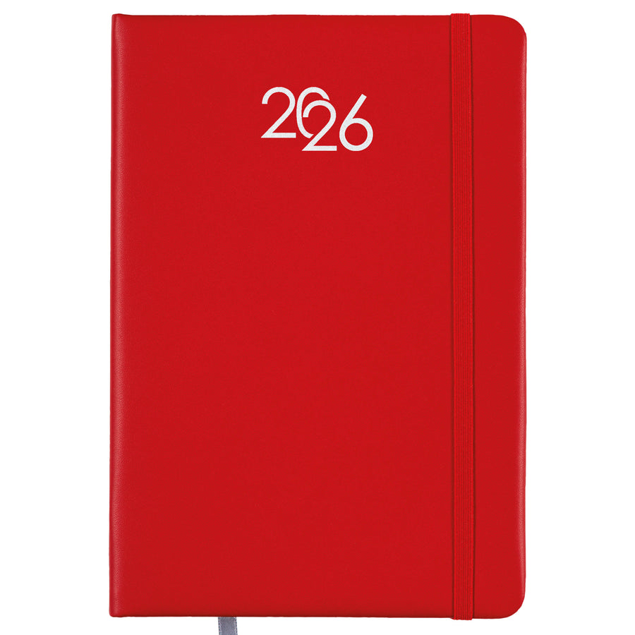 G26749 Agenda settimanale 2026 con copertina rigida in PU
