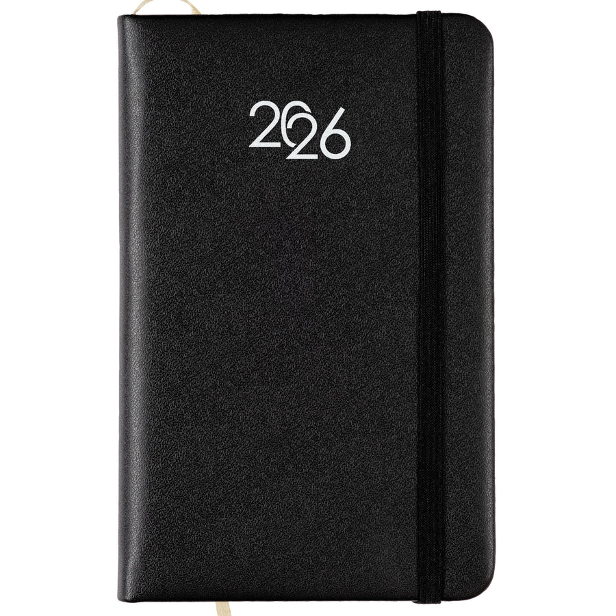 G26748 Agenda tascabile settimanale 2026 con copertina rigida in PU