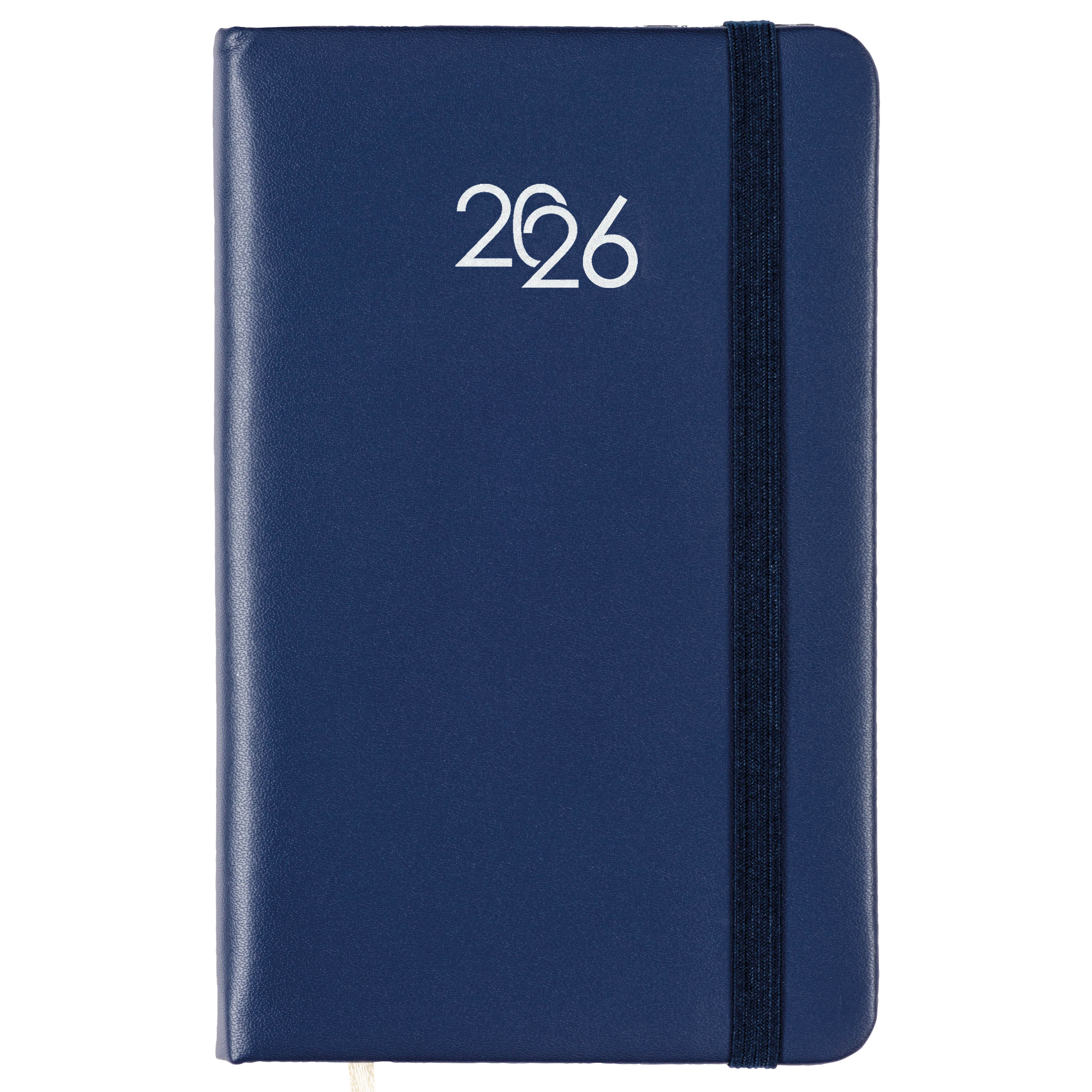 G26748 Agenda tascabile settimanale 2026 con copertina rigida in PU