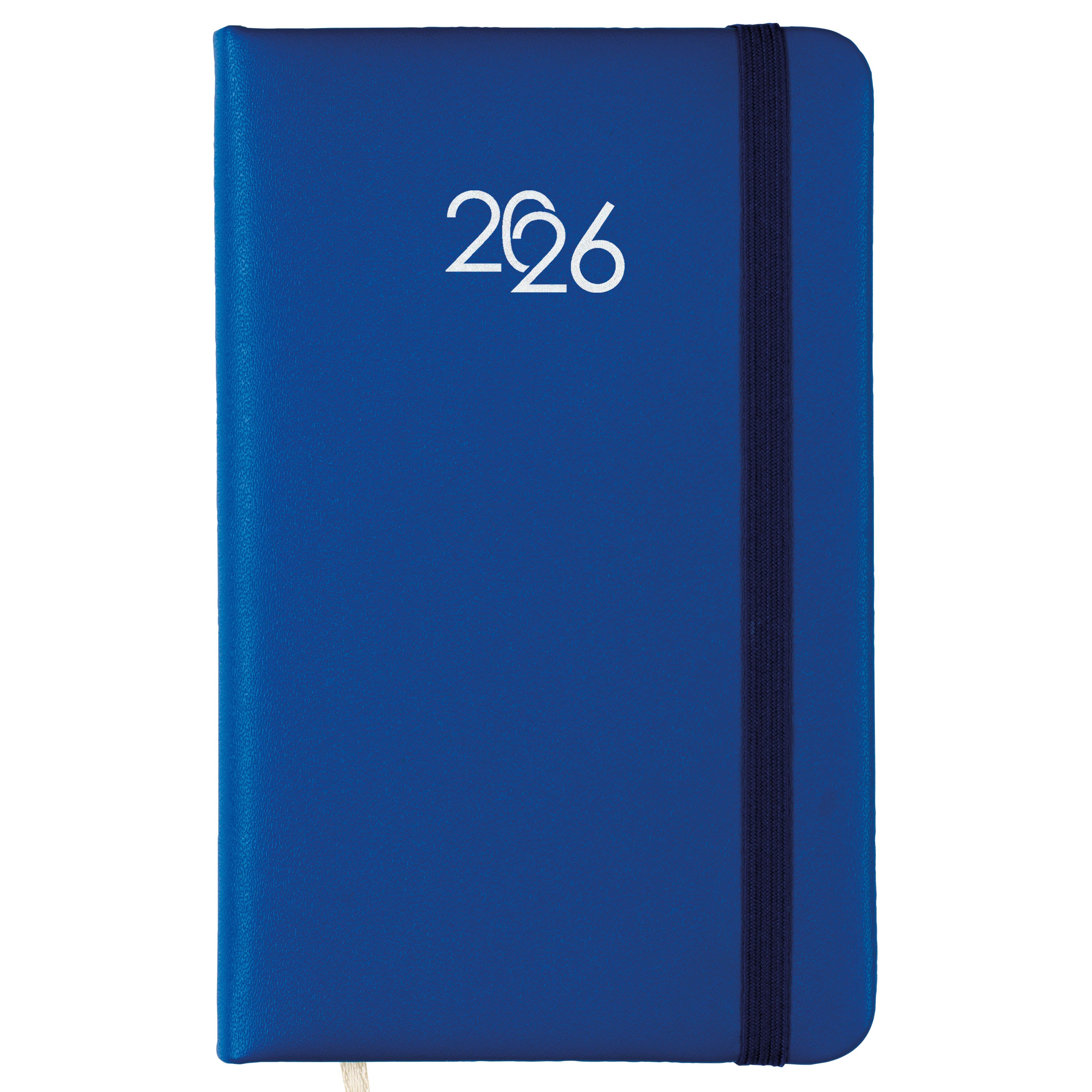G26748 Agenda tascabile settimanale 2026 con copertina rigida in PU