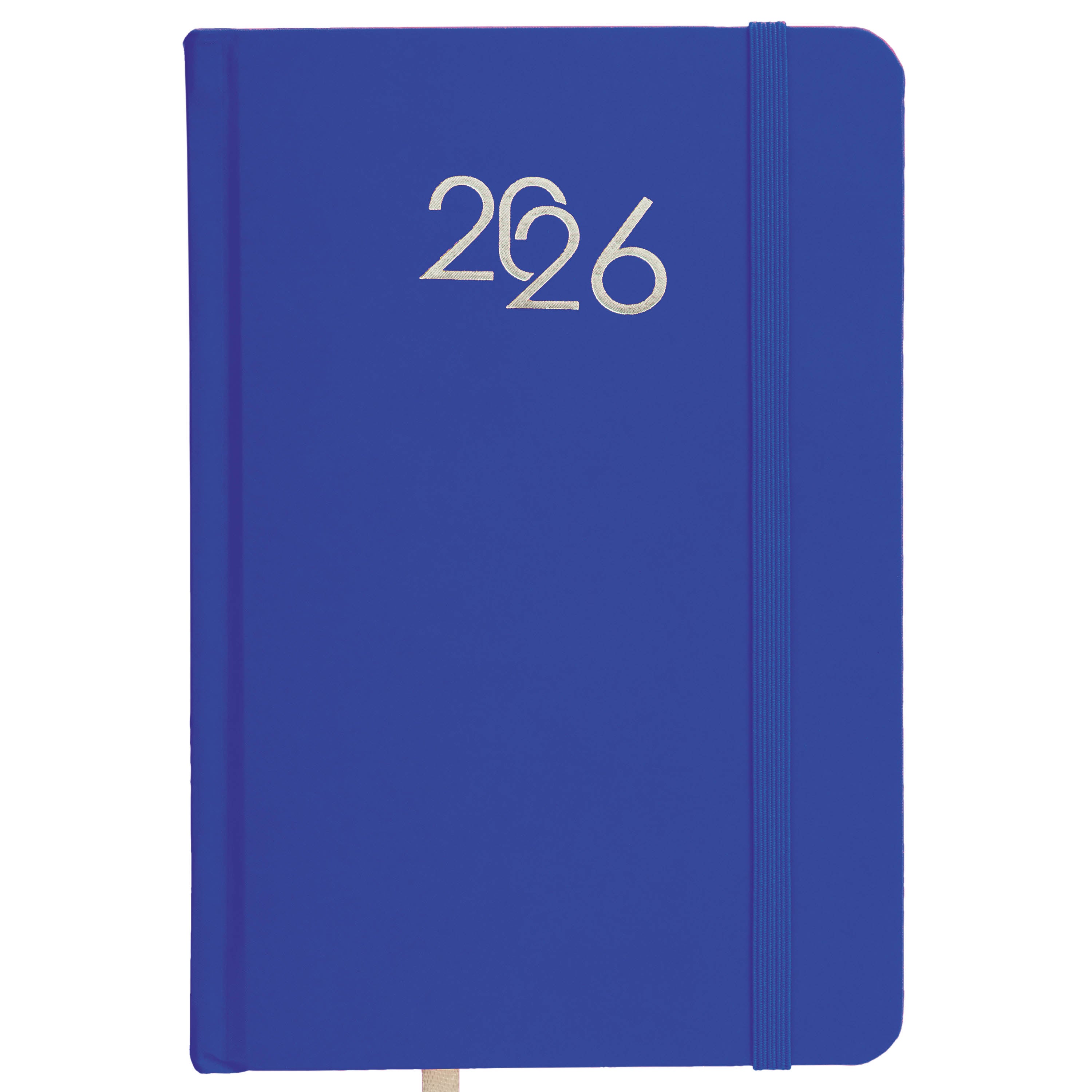 G26735 Agenda giornaliera 2026, copertina rigida in cartoncino laminato
