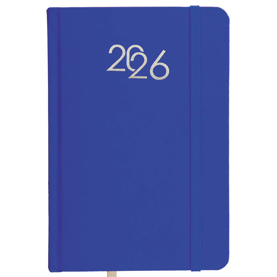 G26735 Agenda giornaliera 2026, copertina rigida in cartoncino laminato