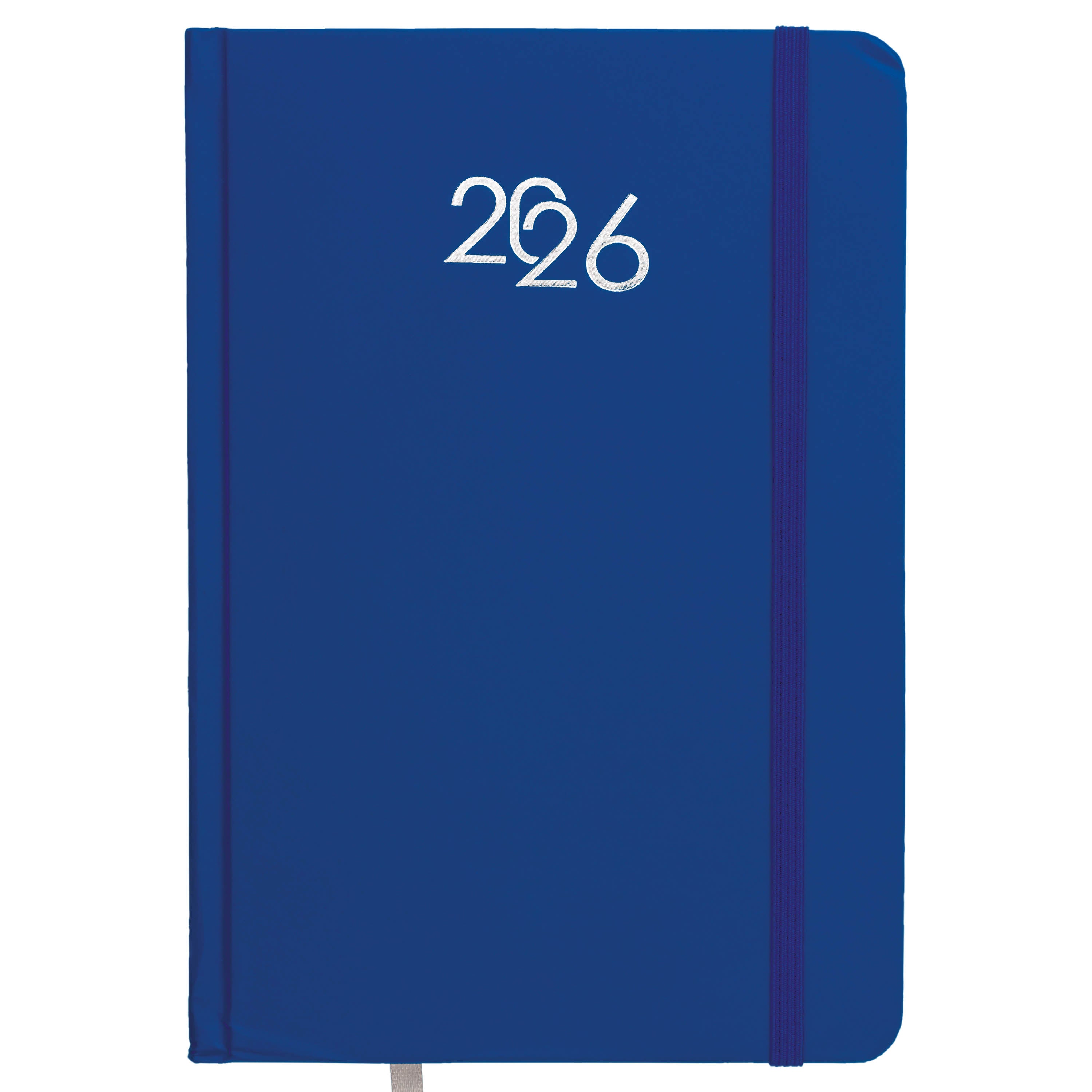 G26733 Agenda giornaliera 2026, copertina rigida in cartoncino laminato