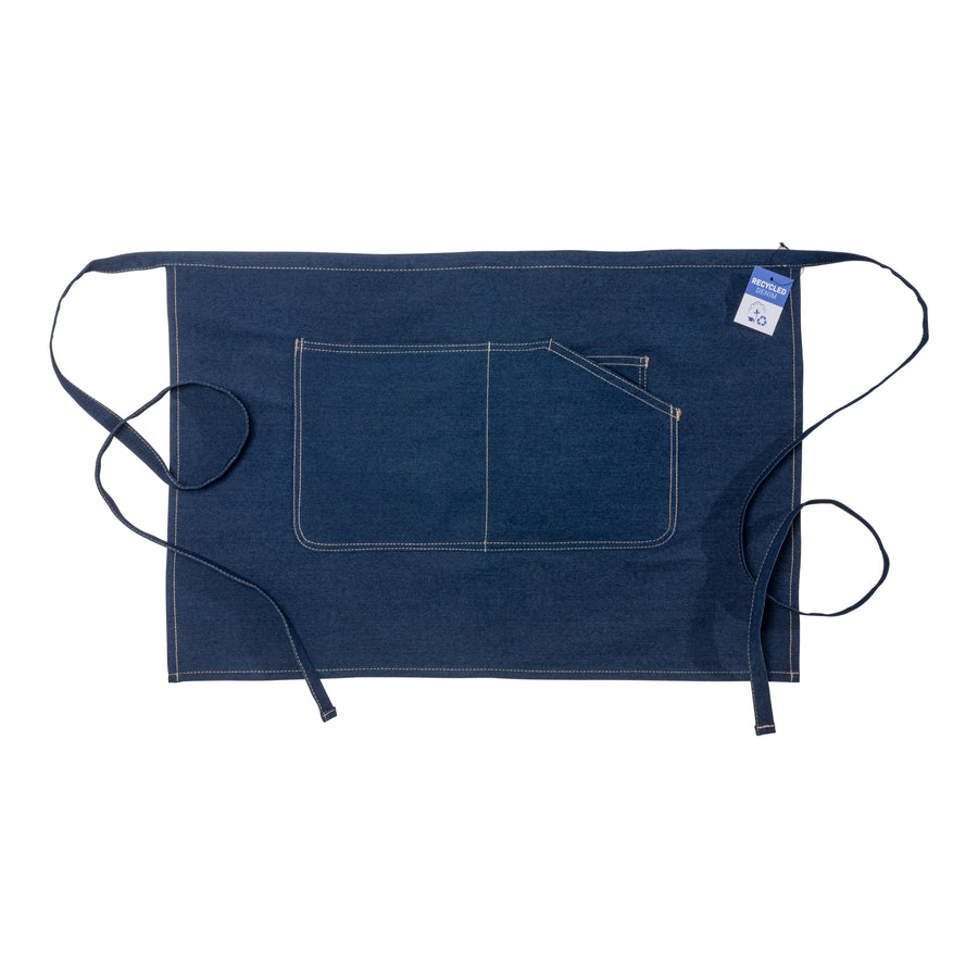 G24404 Grembiule in cotone denim riciclato.