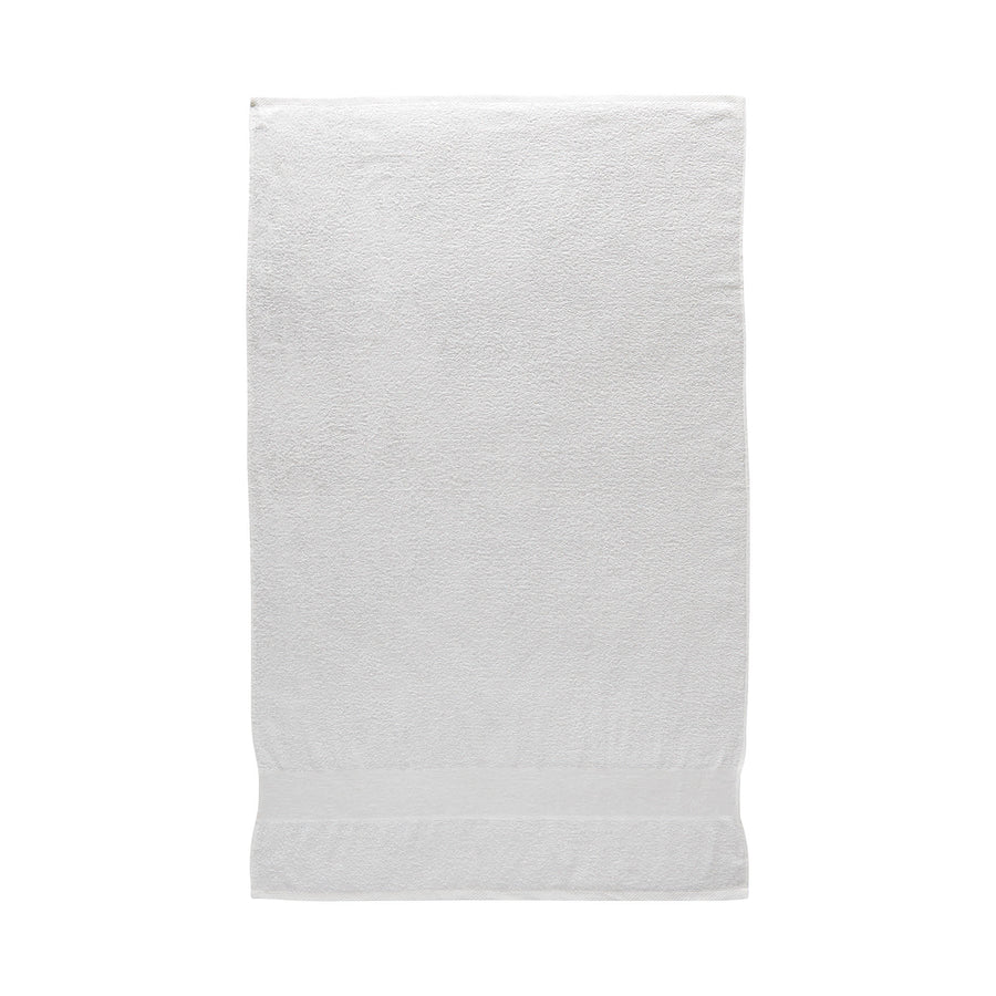 G17431 Telo in spugna di cotone 100 % ( 350 gr m2) con banda OPACA stampabile (40x60cm)