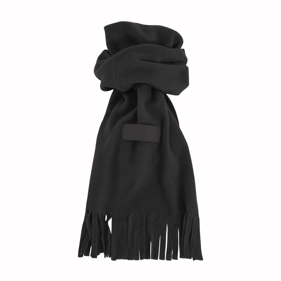 G03047E Sciarpa in pile, con frange