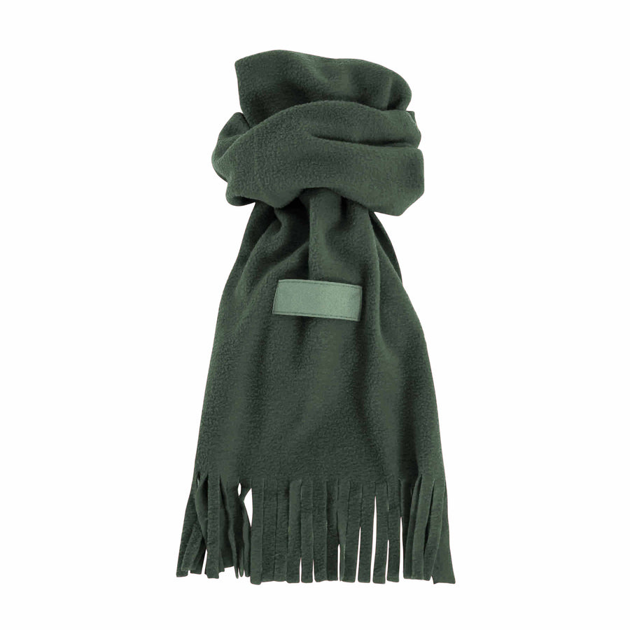 G03047E Sciarpa in pile, con frange