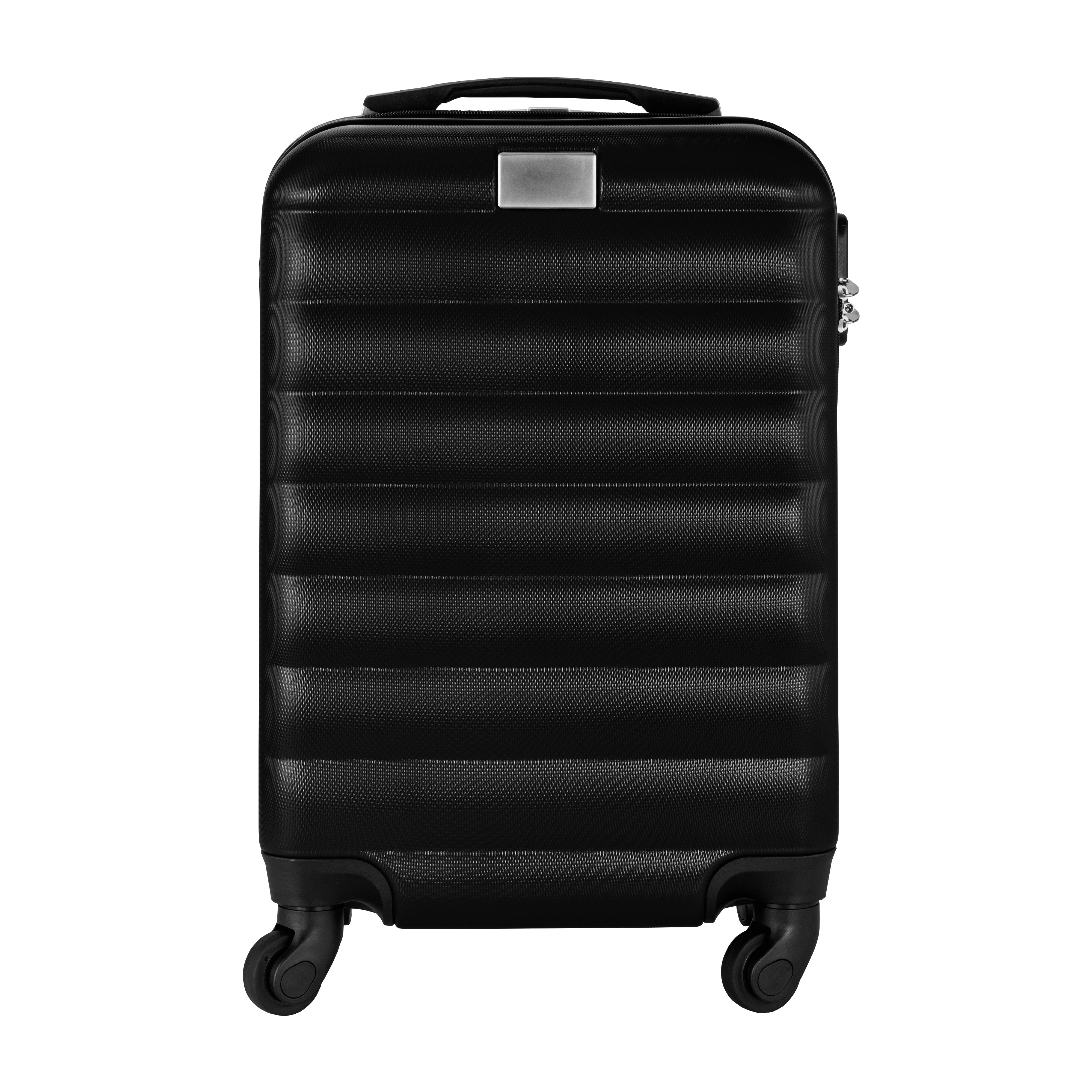 G23139E Trolley rigido  da 20 pollici in ABS con lucchetto di sicurezza e 4 ruote girevoli