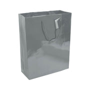 G15126 Shopper con soffietto in carta laminata 157 g/m2 con rinforzo alla base