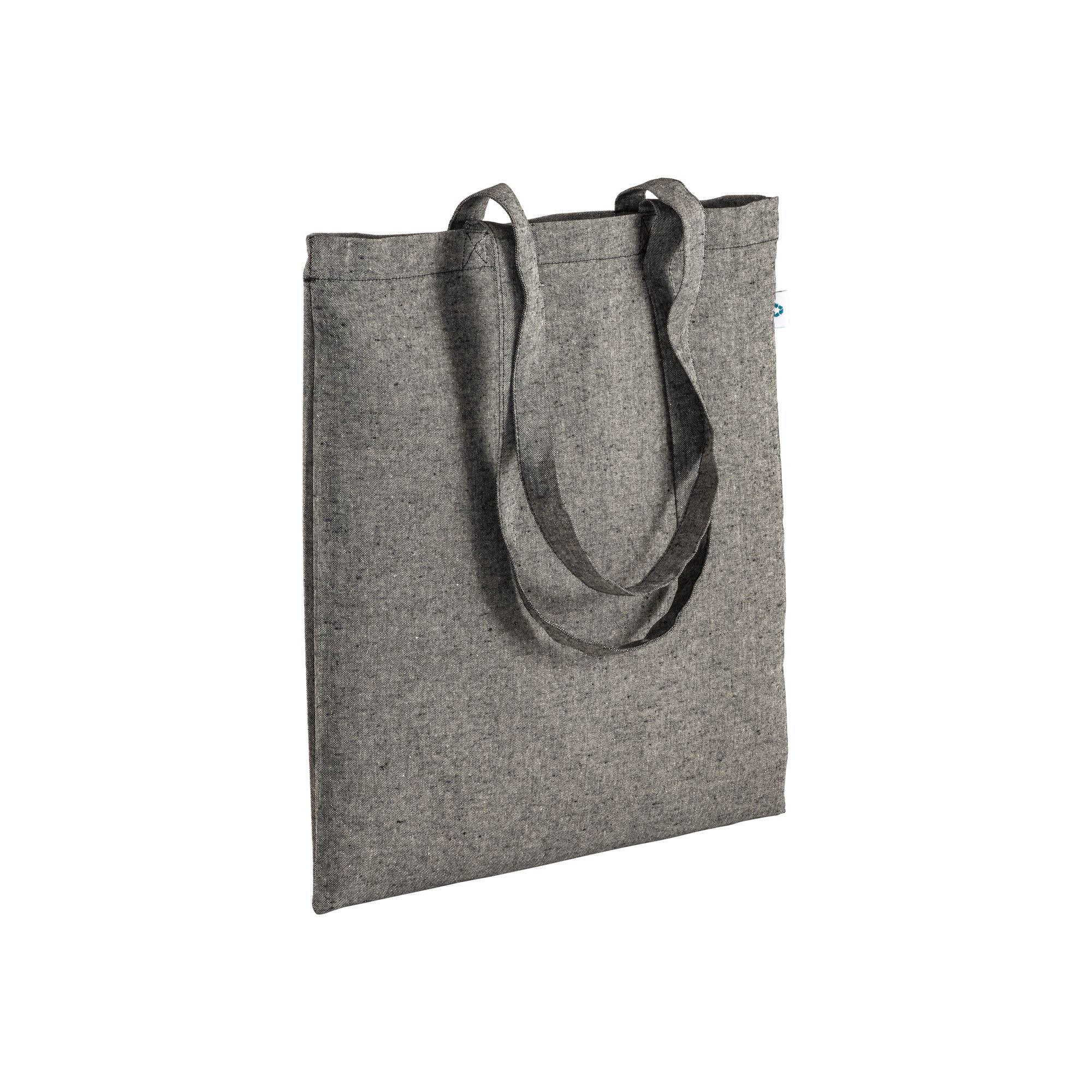 G21122 Shopper in cotone riciclato 190 g/m2, manici lunghi