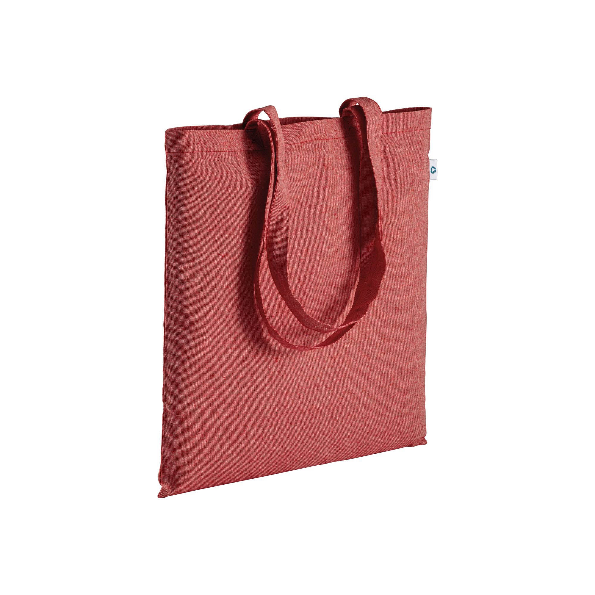 G21122 Shopper in cotone riciclato 190 g/m2, manici lunghi