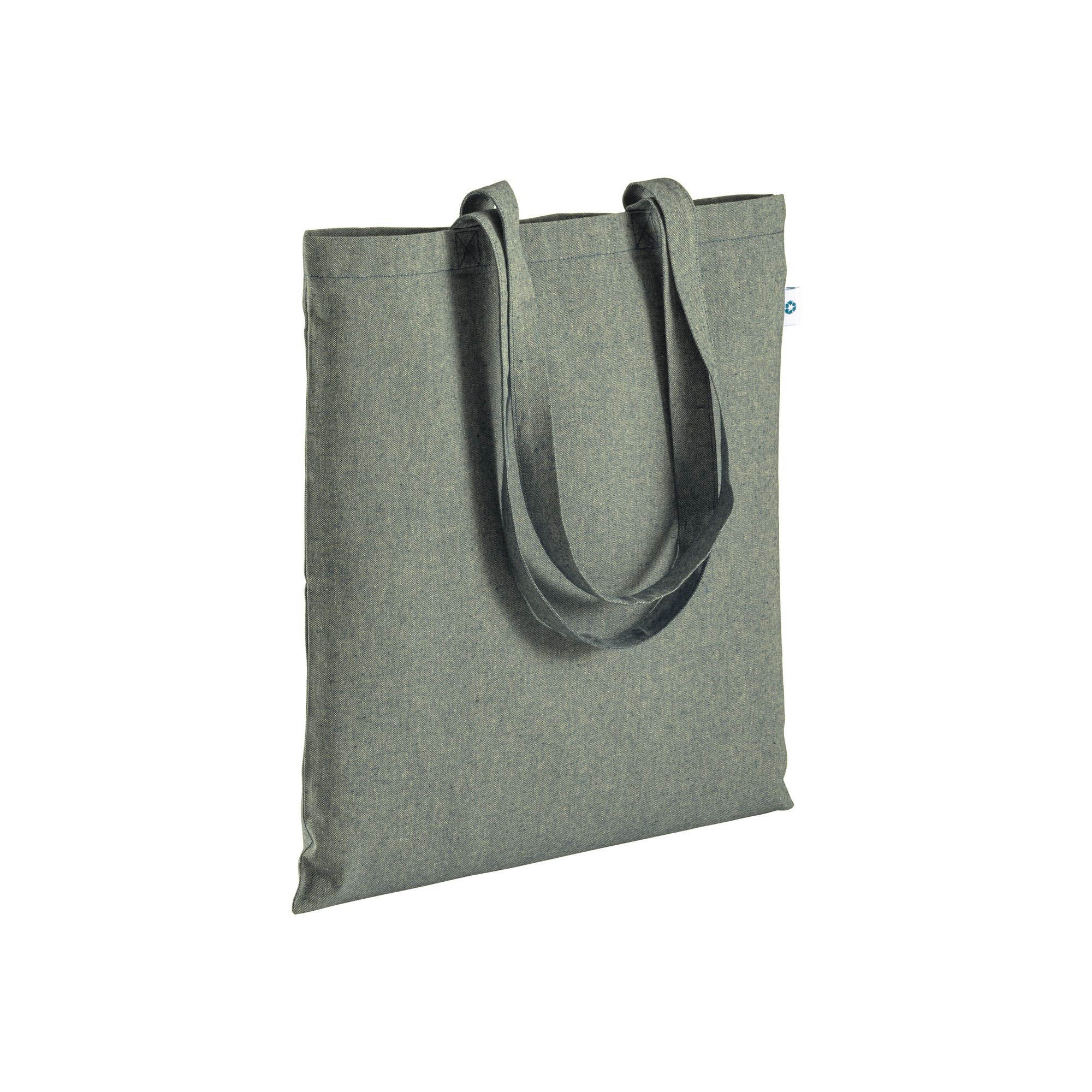 G21122 Shopper in cotone riciclato 190 g/m2, manici lunghi