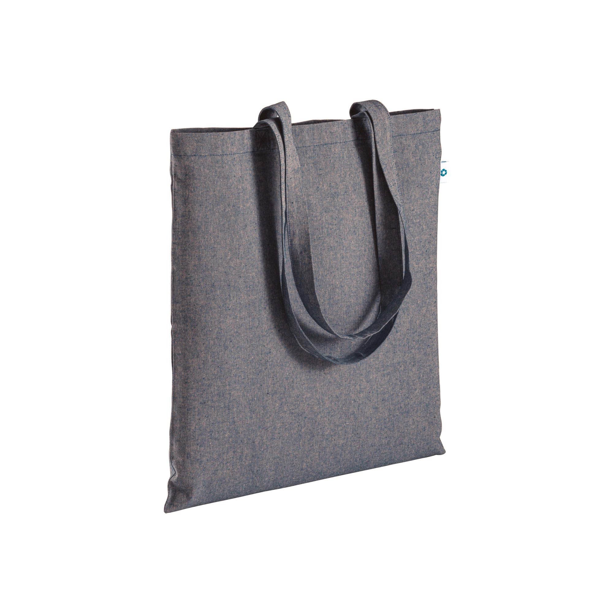 G21122 Shopper in cotone riciclato 190 g/m2, manici lunghi