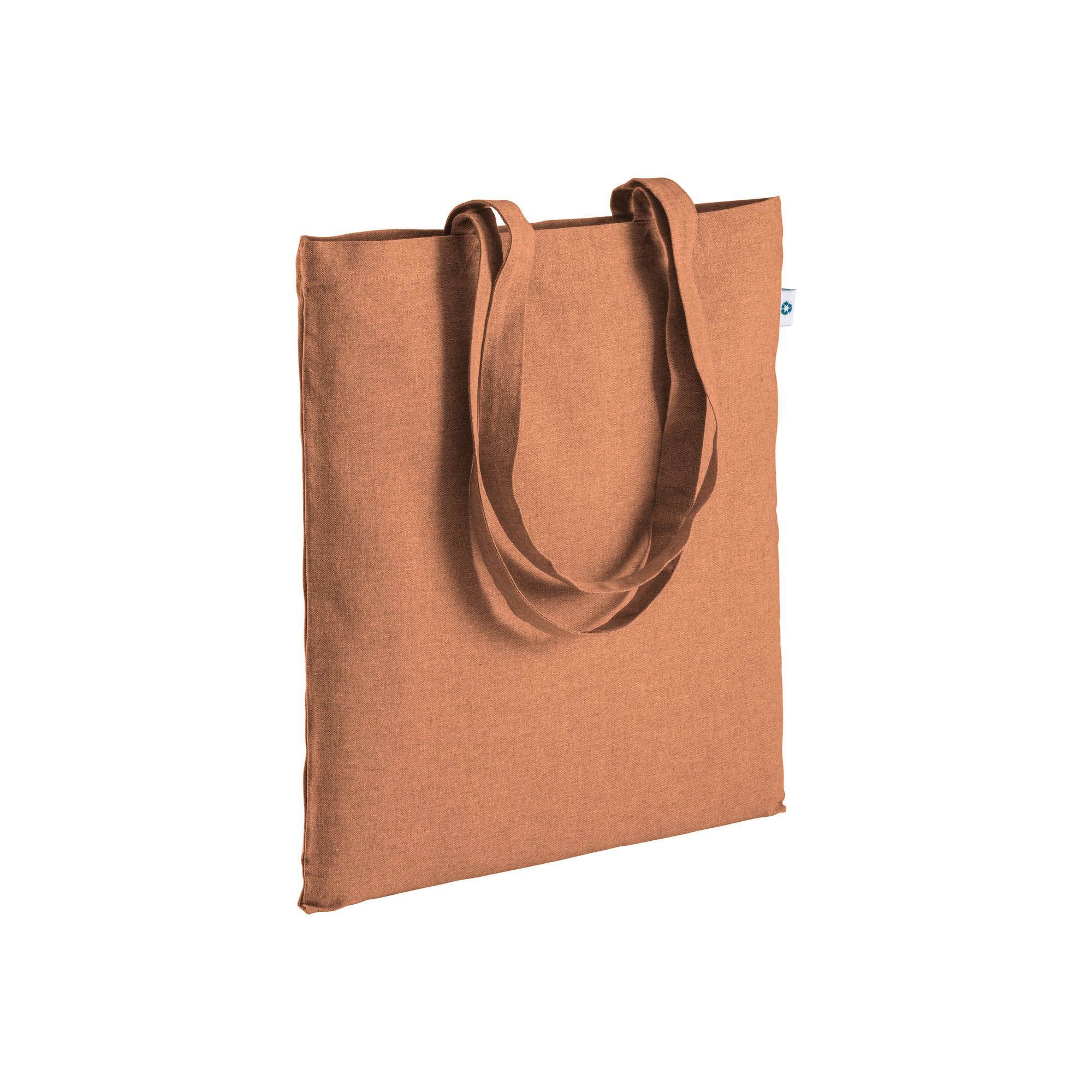 G21122 Shopper in cotone riciclato 190 g/m2, manici lunghi