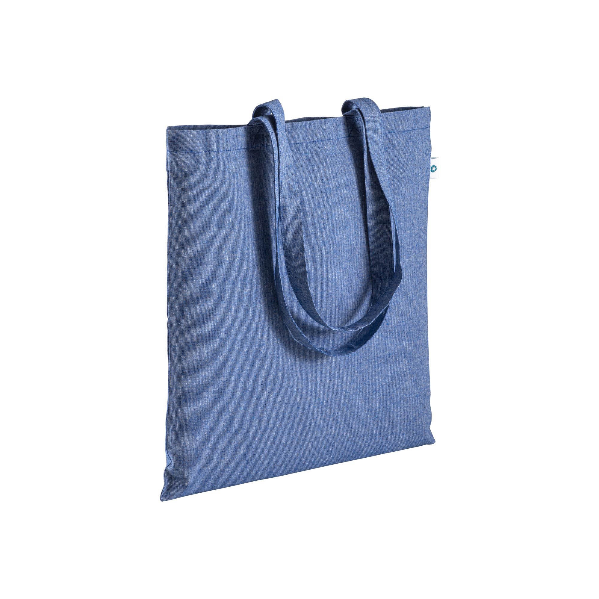 G21122 Shopper in cotone riciclato 190 g/m2, manici lunghi