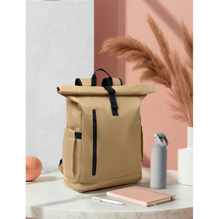 GO2643 Zaino Rolltop per laptop 600D