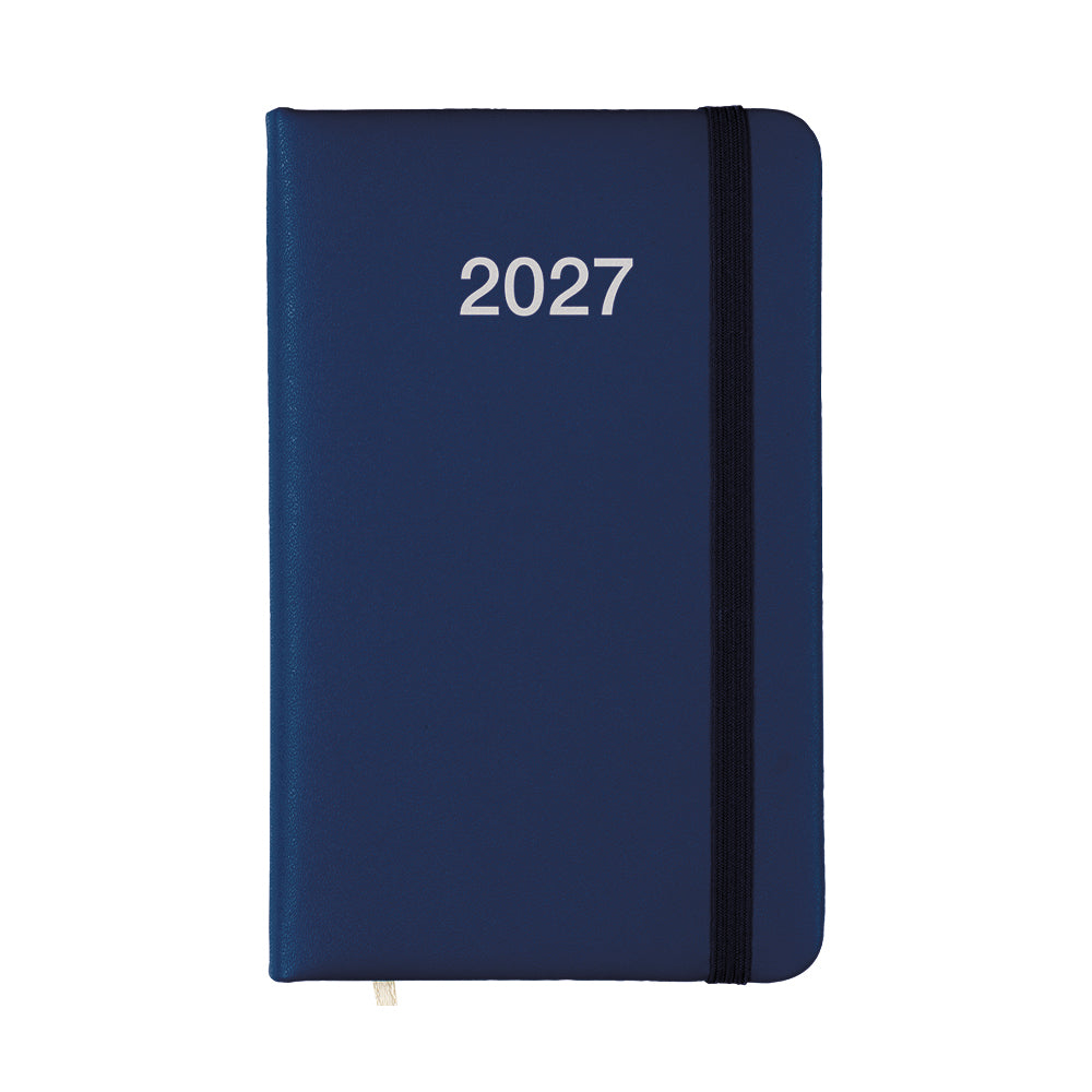 G26748 Agenda tascabile settimanale 2027 con copertina rigida in PU