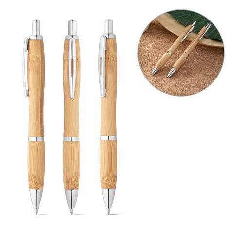 G81010 NICOLE. Penna a sfera in bamboo