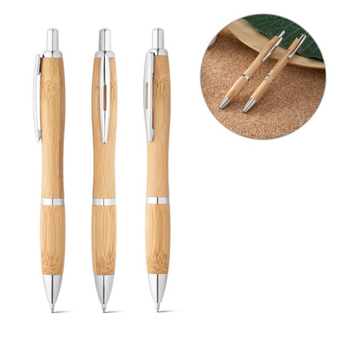 G81010 NICOLE. Penna a sfera in bambu
