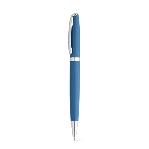 G91778 RE-LANDO-SET. Set penna roller e penna a sfera con corpo in alluminio 100% riciclato