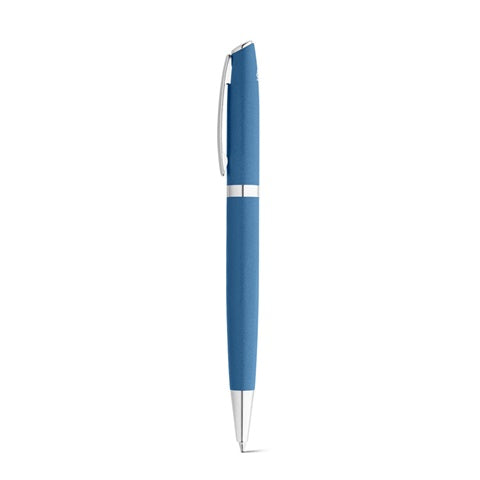 G91778 RE-LANDO-SET. Set penna roller e penna a sfera con corpo in alluminio 100% riciclato