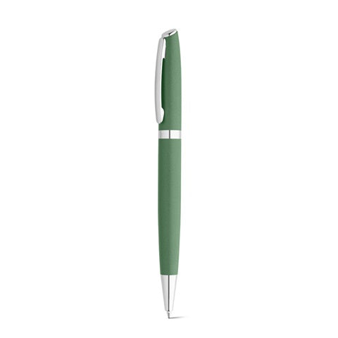G91778 RE-LANDO-SET. Set penna roller e penna a sfera con corpo in alluminio 100% riciclato